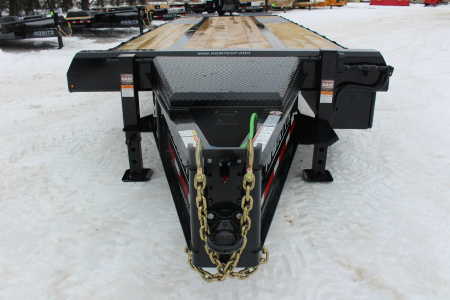 New 2026 Moritz FDPH DT 25' + 5' - Pintle Ring Deckover AIR BRAKE Equipment Trailer - 40000# GVW