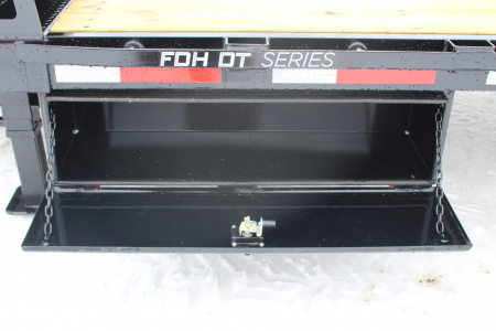 New 2026 Moritz FDPH DT 25' + 5' - Pintle Ring Deckover AIR BRAKE Equipment Trailer - 40000# GVW