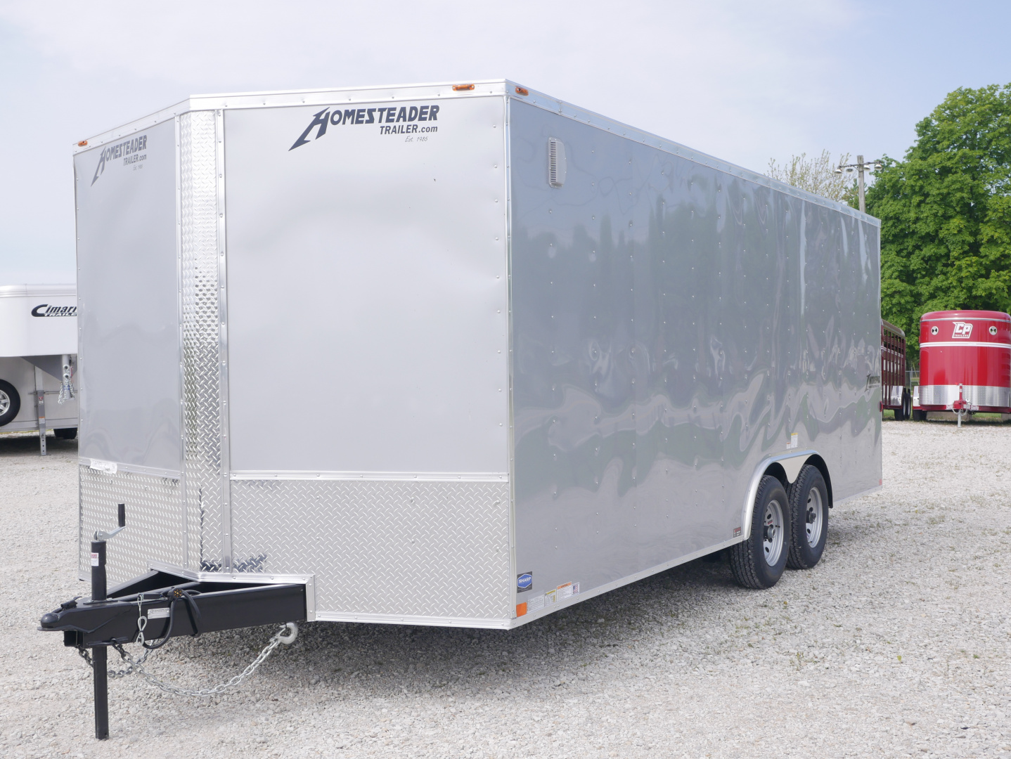 New 2026 Homesteader Trailer 820 IH 7 TALL RAMP Cargo / Enclosed Trailer