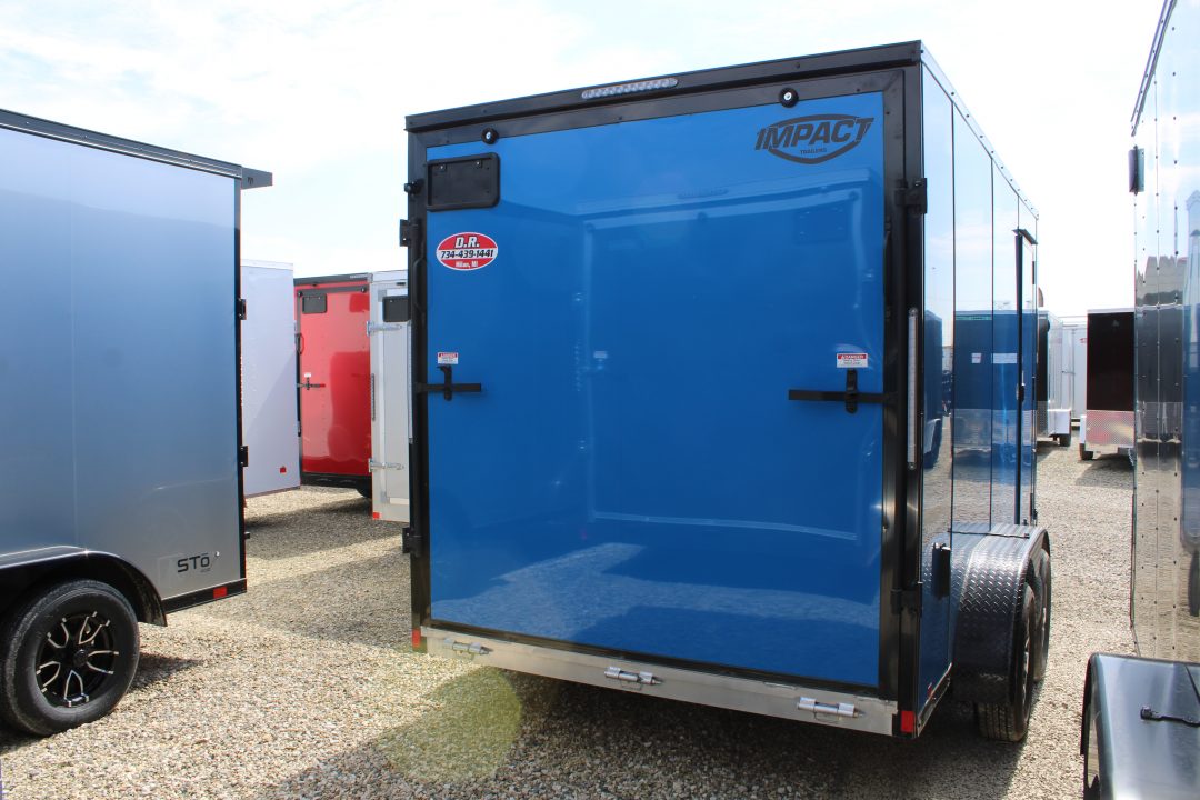 New 2026 Impact Trailers 7X14 R WITH 7' INTERIOR HEIGHT STOCK ID 51326 Cargo / Enclosed Trailer