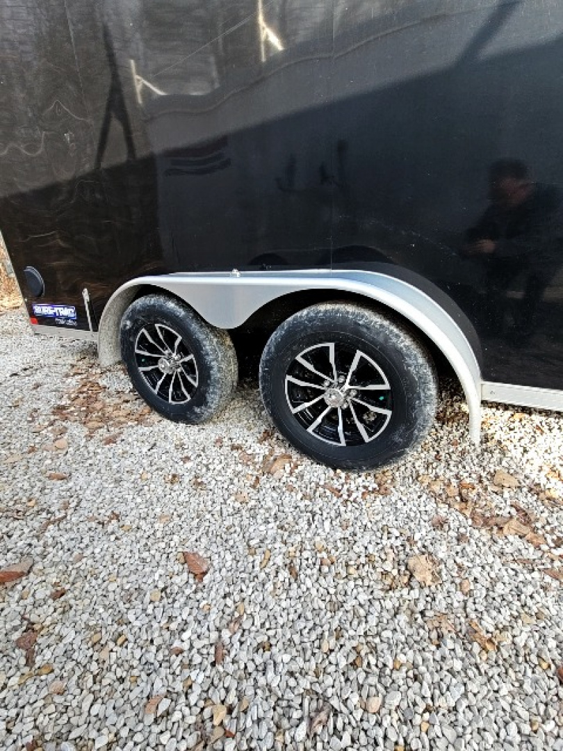 Used 2022 Sure-Trac 7 X 16 7K DOUBLE REAR DOOR Cargo / Enclosed Trailer