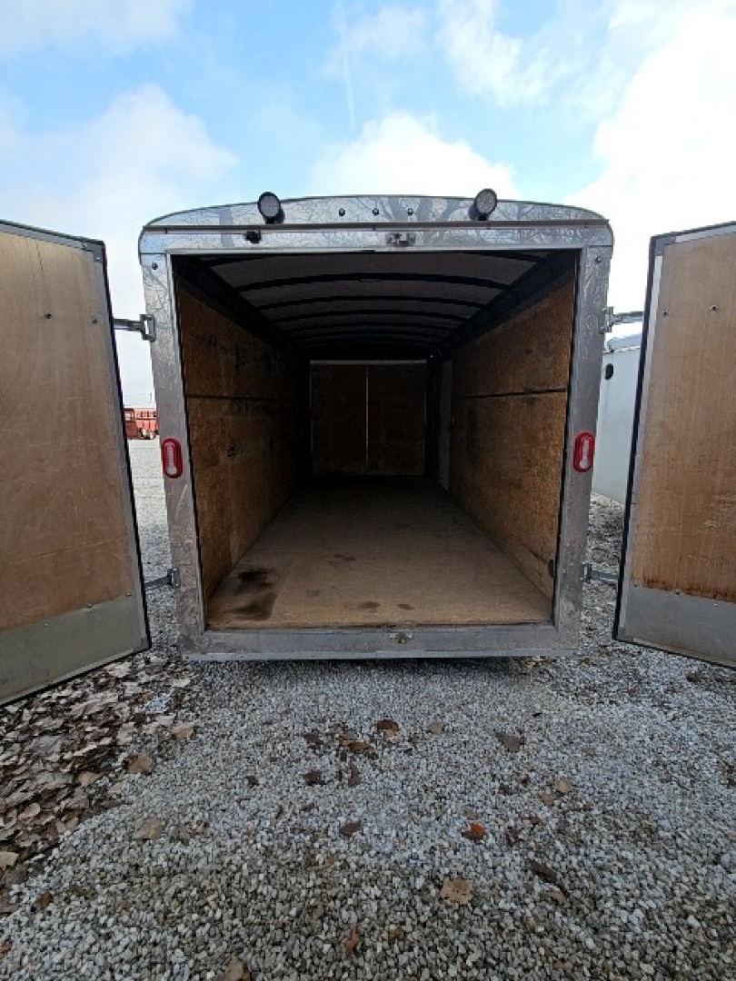 Used 2022 Sure-Trac 7 X 16 7K DOUBLE REAR DOOR Cargo / Enclosed Trailer