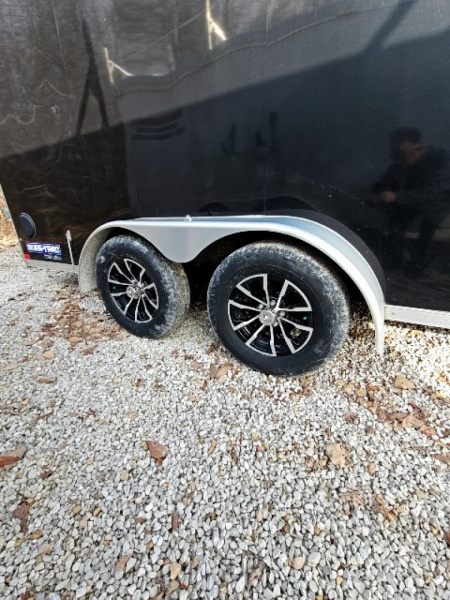 Used 2022 Sure-Trac 7 X 16 7K DOUBLE REAR DOOR Cargo / Enclosed Trailer