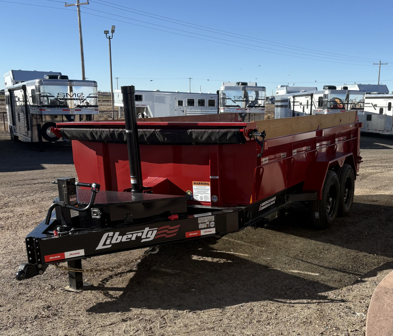 New 2026 Liberty LD14K83X14B8TS Dump Trailer