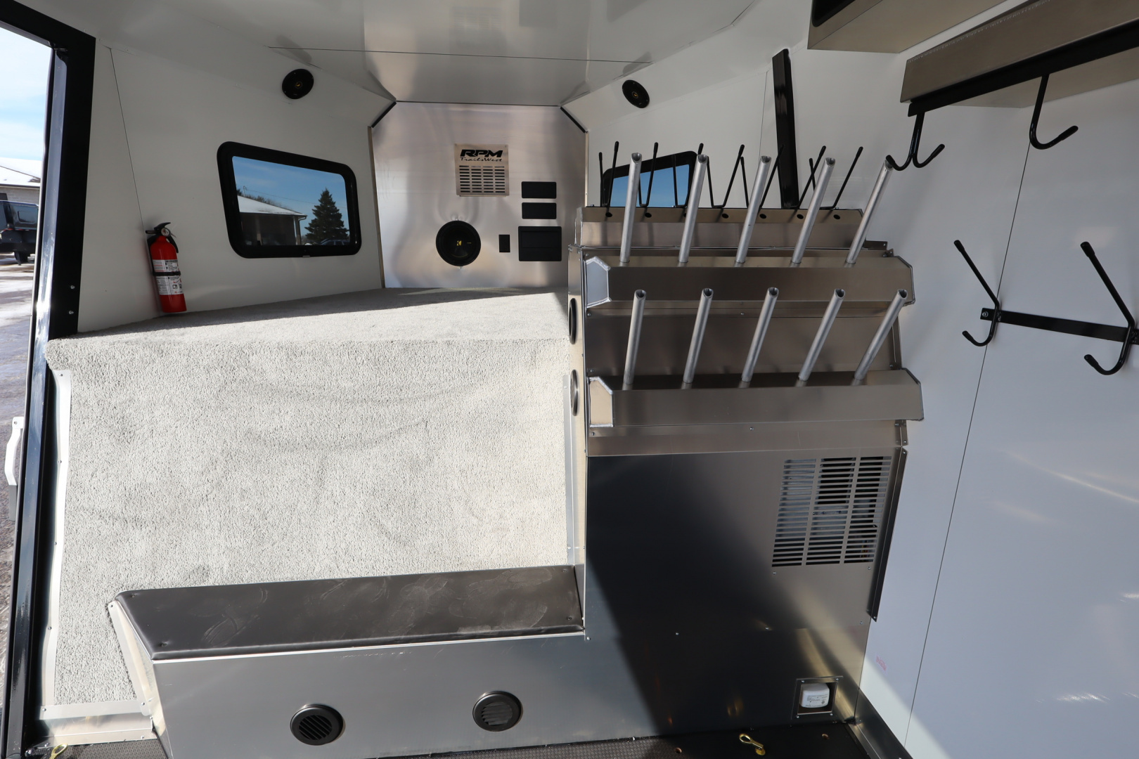 New 2026 Trails West 24' RPM GN Snowmobile Trailer