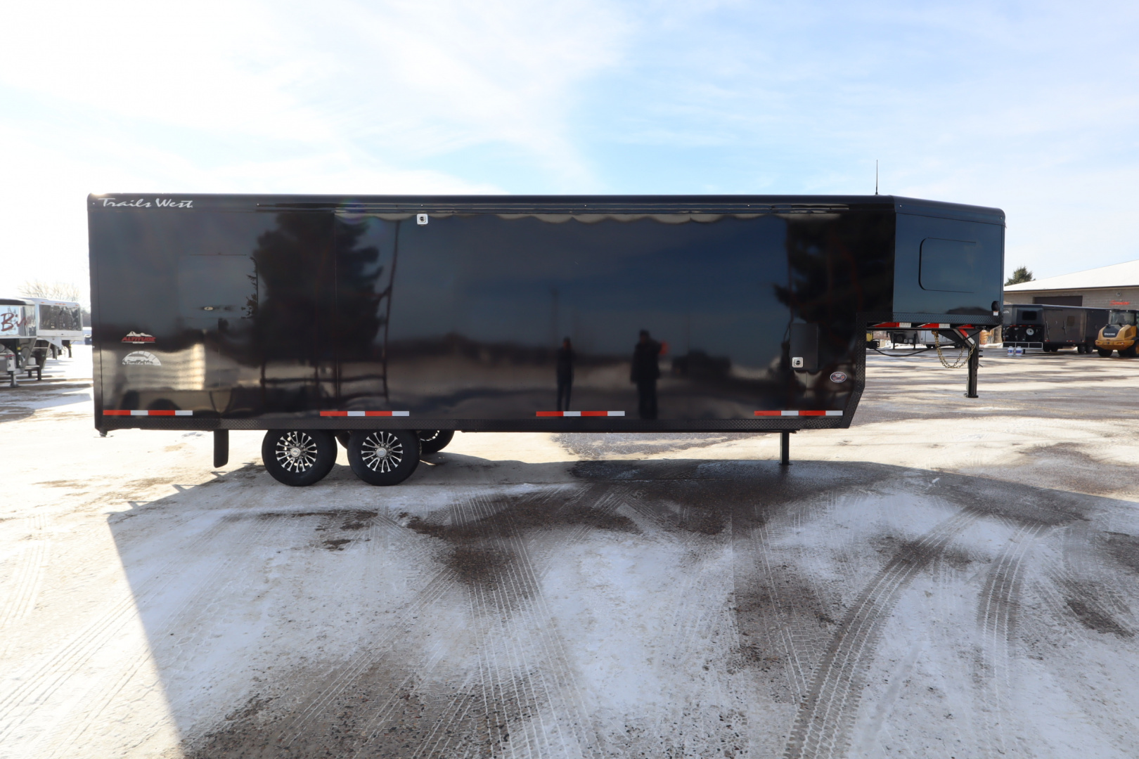 New 2026 Trails West 24' RPM GN Snowmobile Trailer