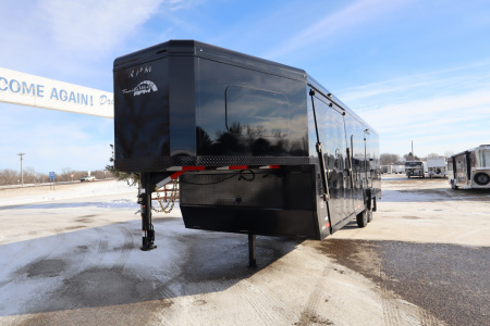 New 2026 Trails West 24' RPM GN Snowmobile Trailer