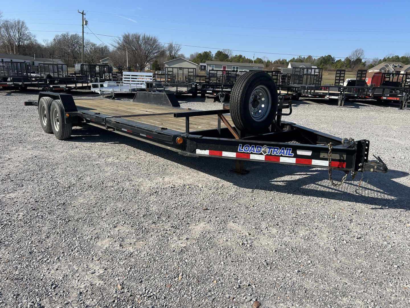 Used 2019 LOAD TRAIL 83"X22' 14K Tilt Equipment Trailer