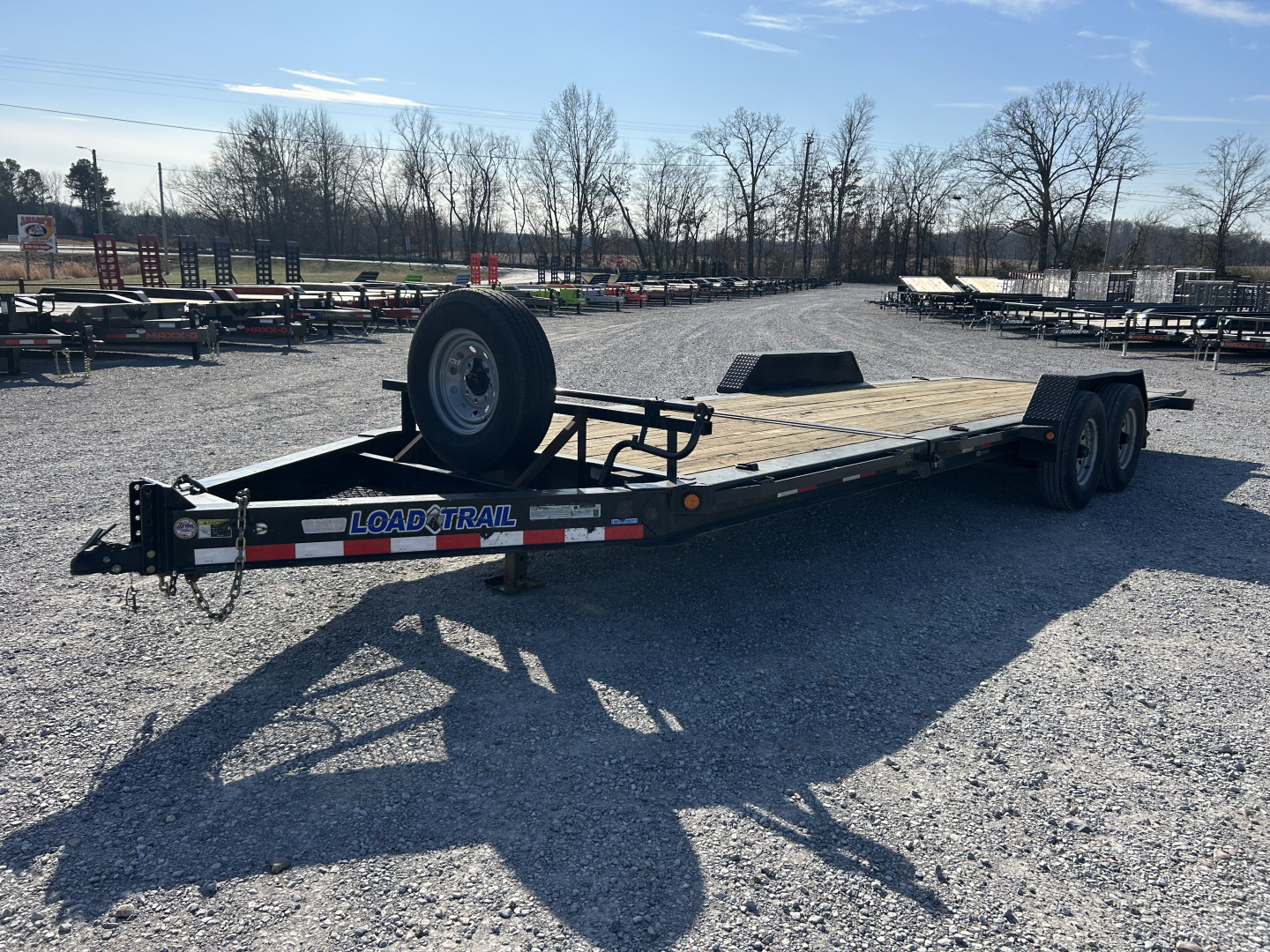 Used 2019 LOAD TRAIL 83"X22' 14K Tilt Equipment Trailer