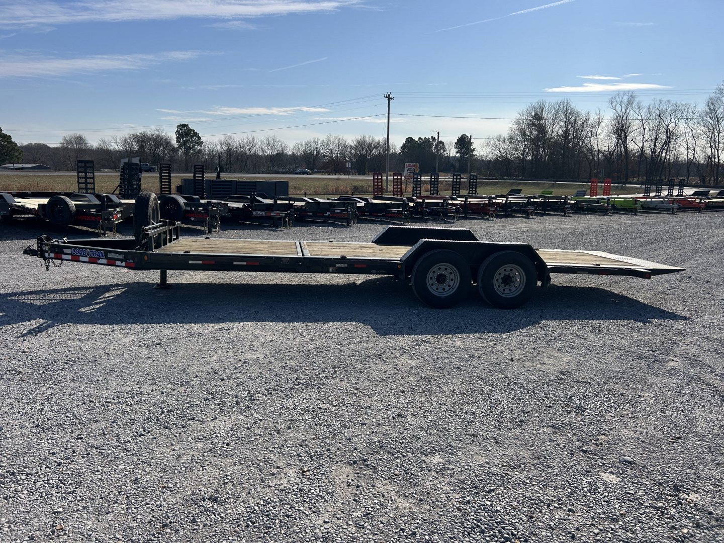 Used 2019 LOAD TRAIL 83"X22' 14K Tilt Equipment Trailer