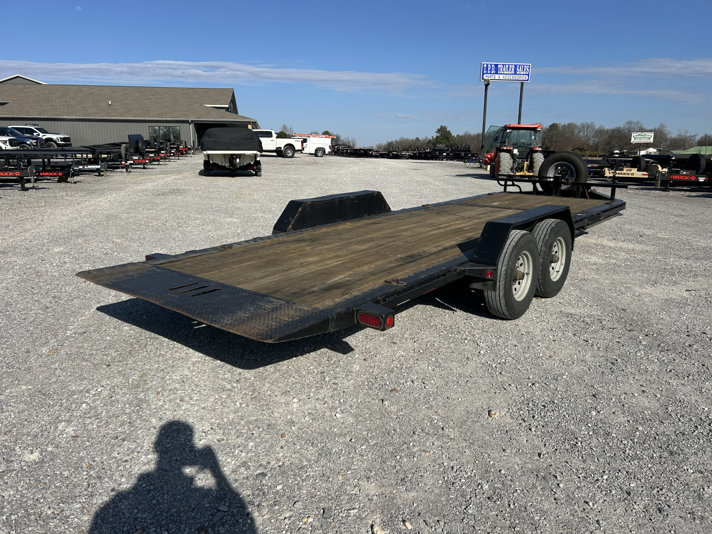 Used 2019 LOAD TRAIL 83"X22' 14K Tilt Equipment Trailer