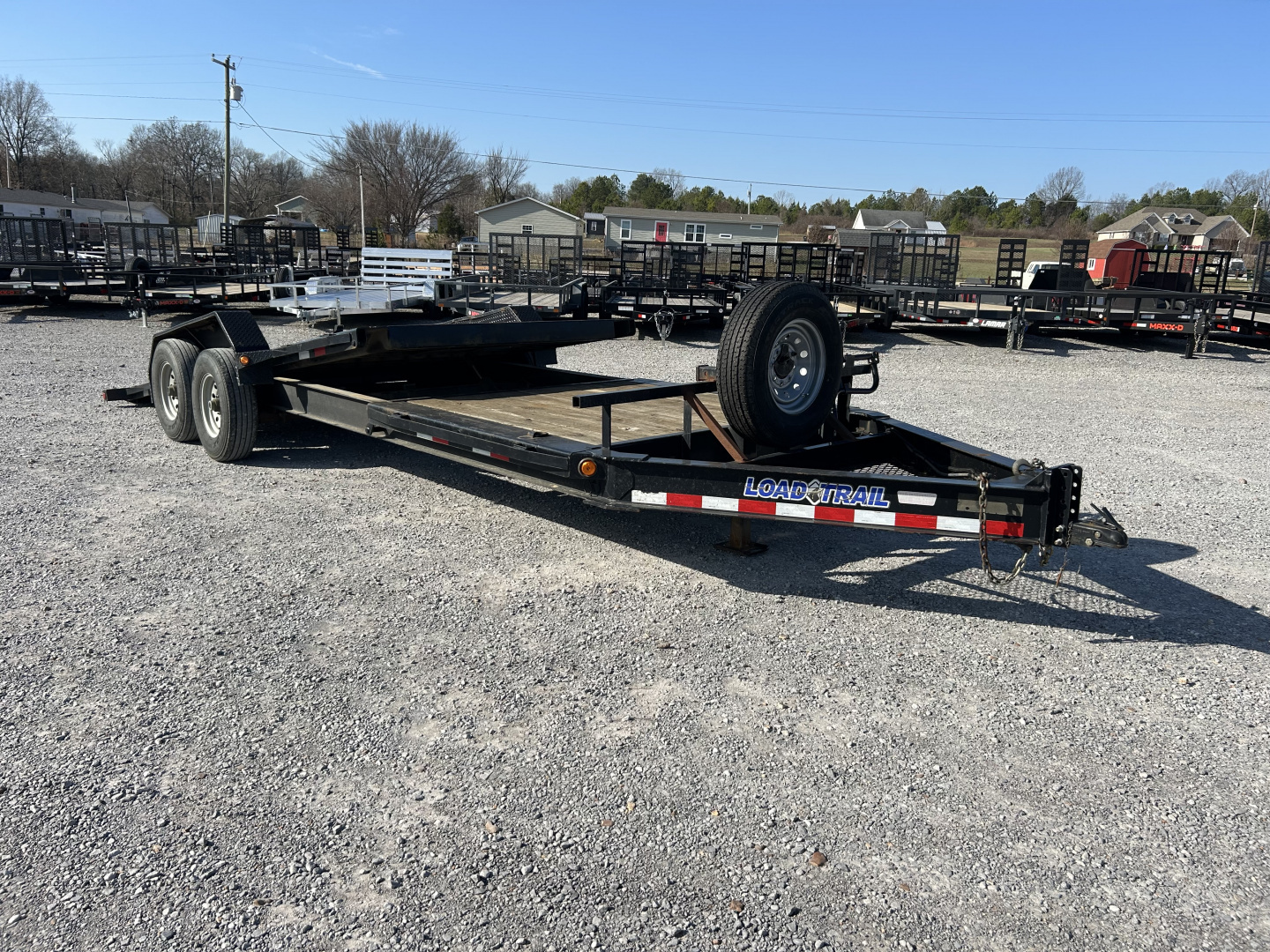 Used 2019 LOAD TRAIL 83"X22' 14K Tilt Equipment Trailer