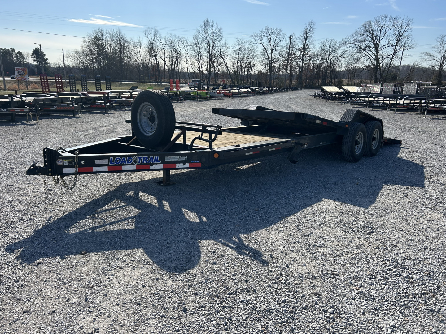 Used 2019 LOAD TRAIL 83"X22' 14K Tilt Equipment Trailer