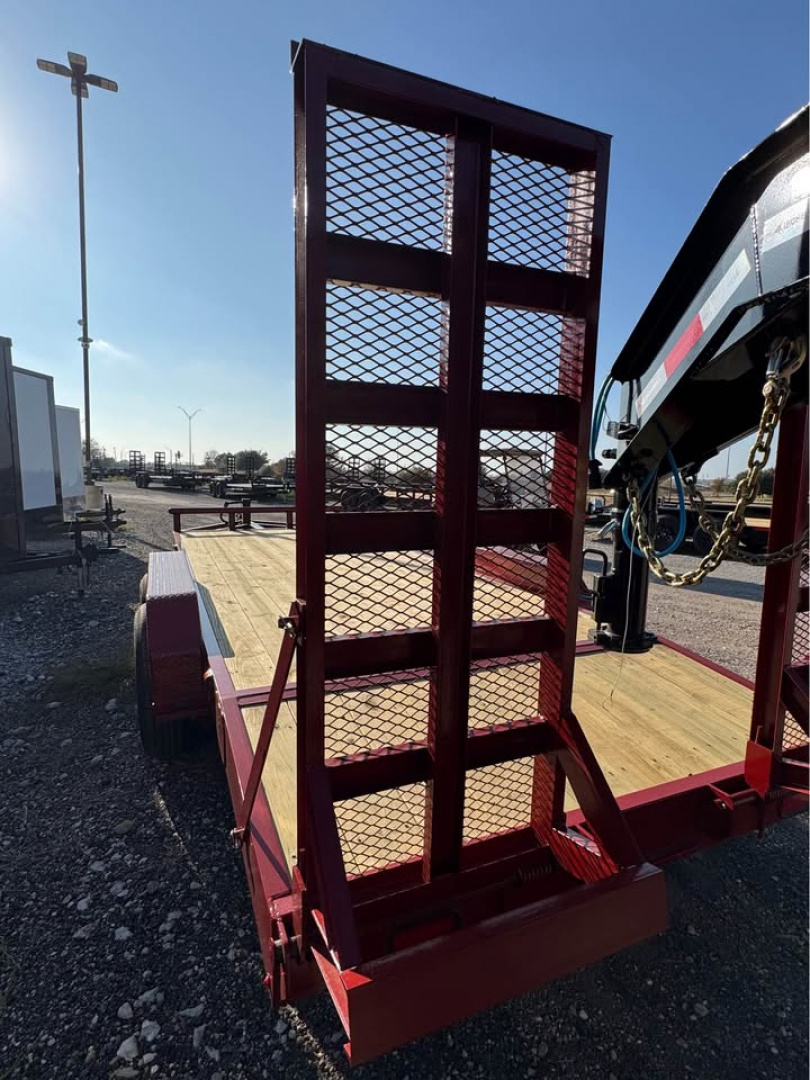 New Stanley Trailers 83X20 EQUIPMENT TRAILER STAND UP RAMPS HEAVY DUTY 14K GVWR Equipment Trailer