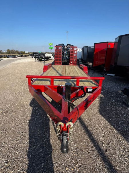 New Stanley Trailers 83X20 EQUIPMENT TRAILER STAND UP RAMPS HEAVY DUTY 14K GVWR Equipment Trailer