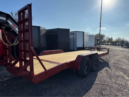 New Stanley Trailers 83X20 EQUIPMENT TRAILER STAND UP RAMPS HEAVY DUTY 14K GVWR Equipment Trailer