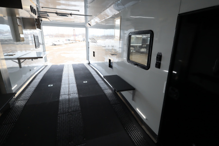 New 2026 Trails West 28' RPM Gooseneck Snowmobile Trailer