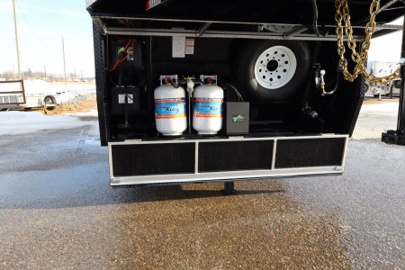 New 2026 Trails West 28' RPM Gooseneck Snowmobile Trailer