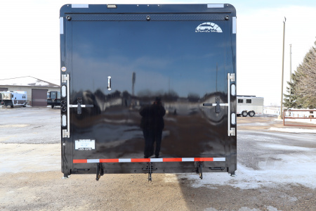 New 2026 Trails West 28' RPM Gooseneck Snowmobile Trailer