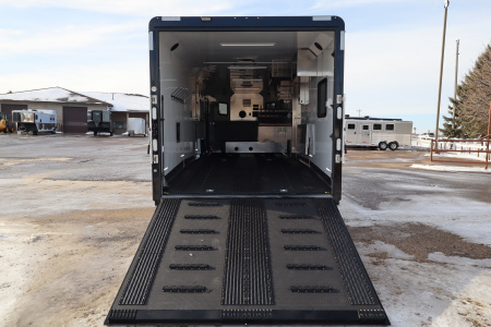 New 2026 Trails West 28' RPM Gooseneck Snowmobile Trailer