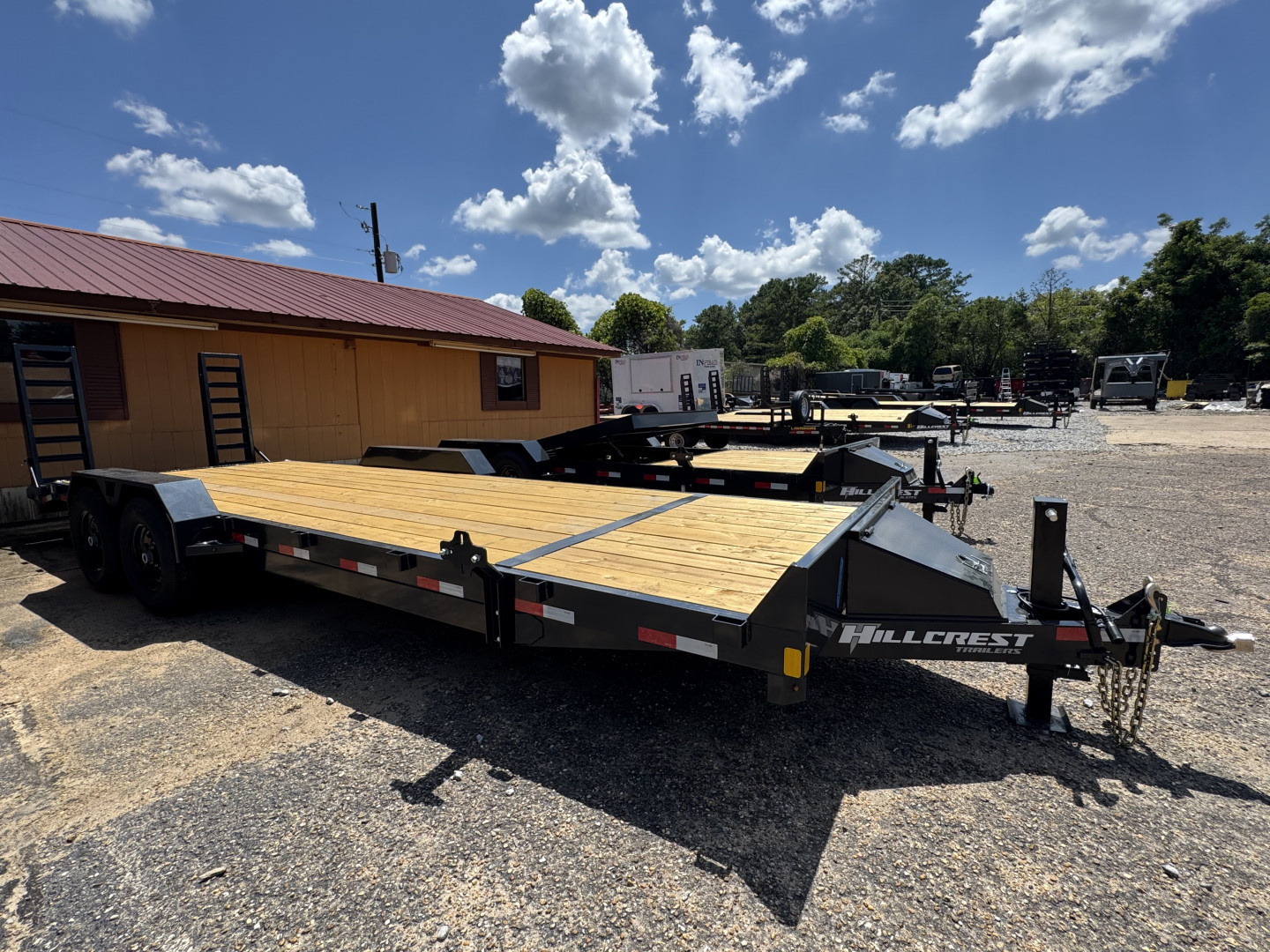 New 2026 Hillcrest Trailers 82"X24' 14K Equipment Trailer