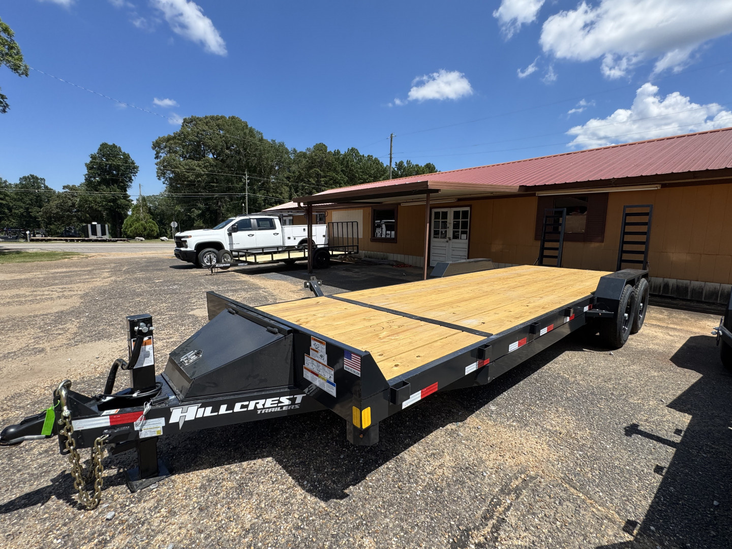 New 2026 Hillcrest Trailers 82"X24' 14K Equipment Trailer