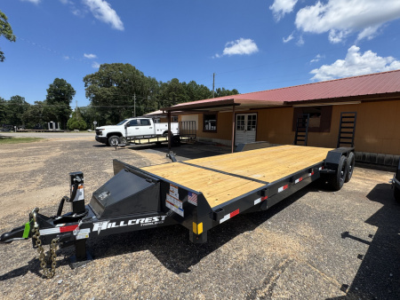 New 2026 Hillcrest Trailers 82"X24' 14K Equipment Trailer