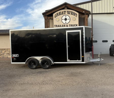 New 2026 Mission EZ HAULER EZEC 7X16 Cargo / Enclosed Trailer