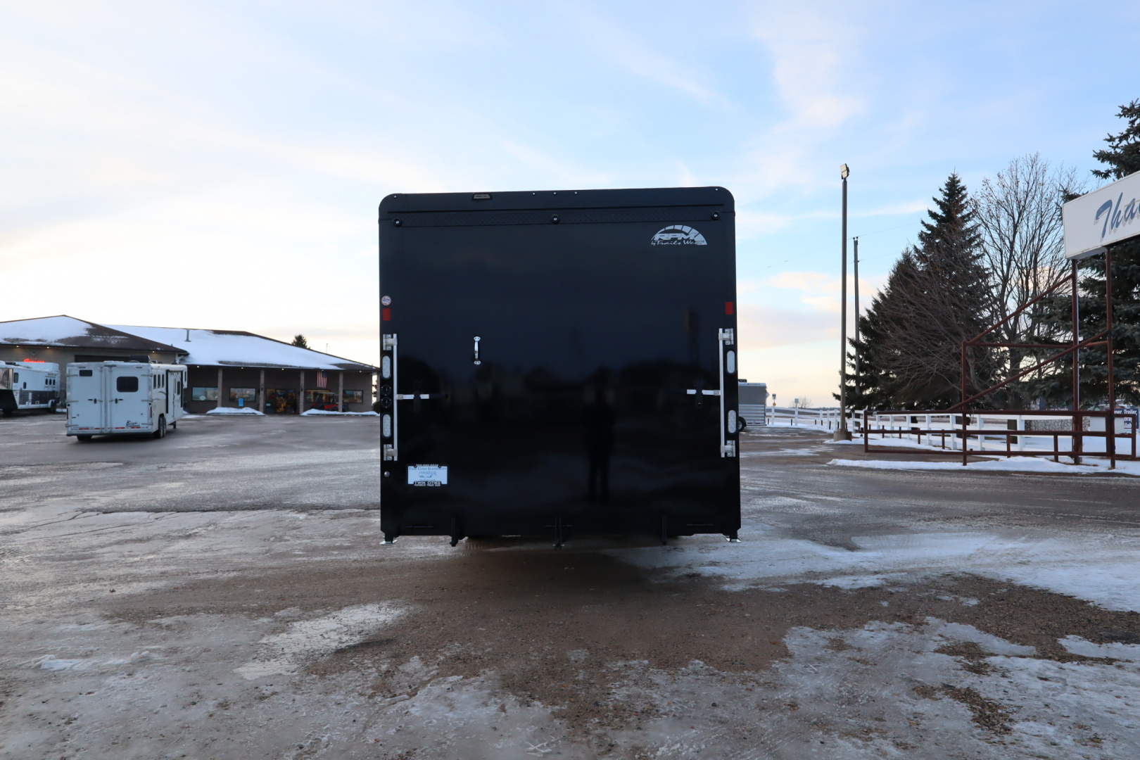 New 2026 Trails West RPM 28' BP Snowmobile Trailer