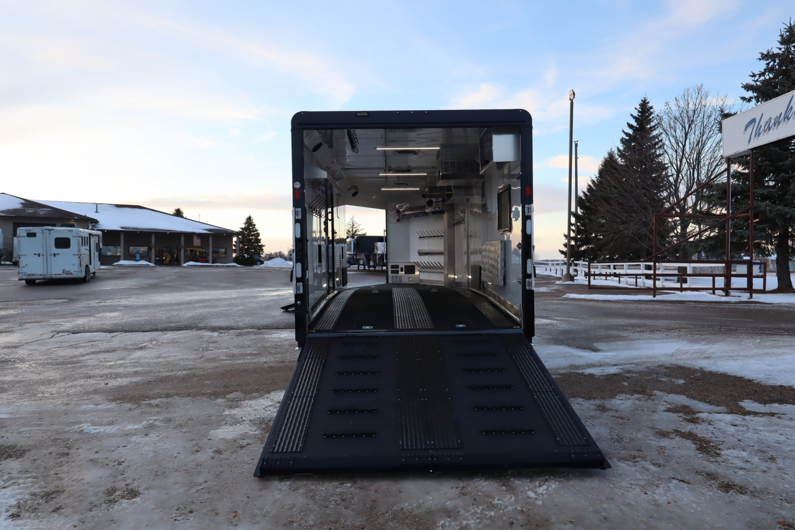 New 2026 Trails West RPM 28' BP Snowmobile Trailer