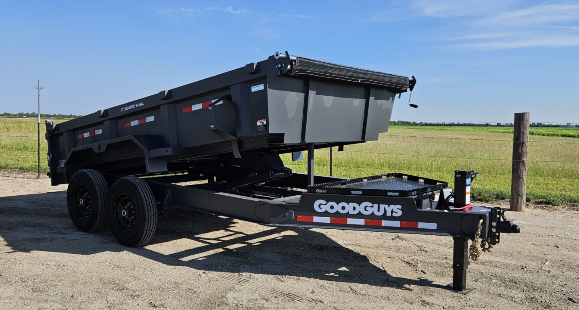 New 2026 Good Guys Trailers 83" x 14' Low-Profile Dump Trailer