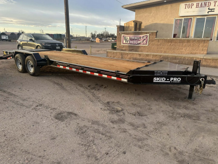 New 2026 Diamond T 7 x 24 Skid Pro Equipment Trailer w/ monster ramps