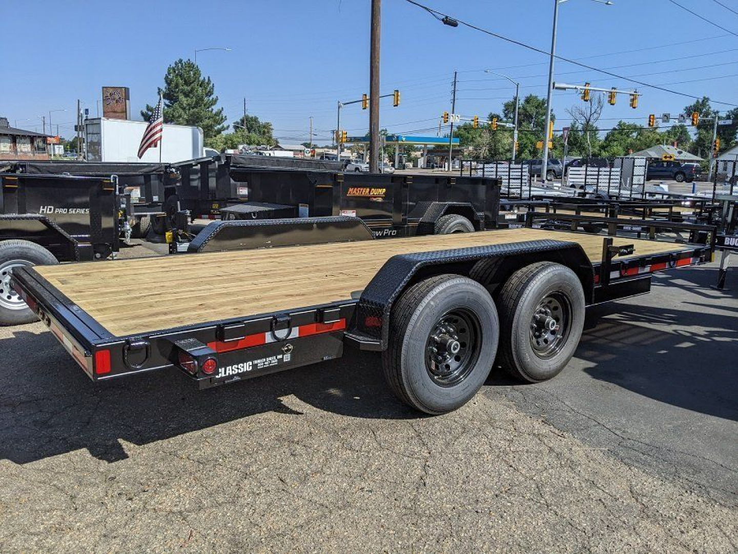 New 2026 Buck Dandy 7BCH818 Utility Trailer