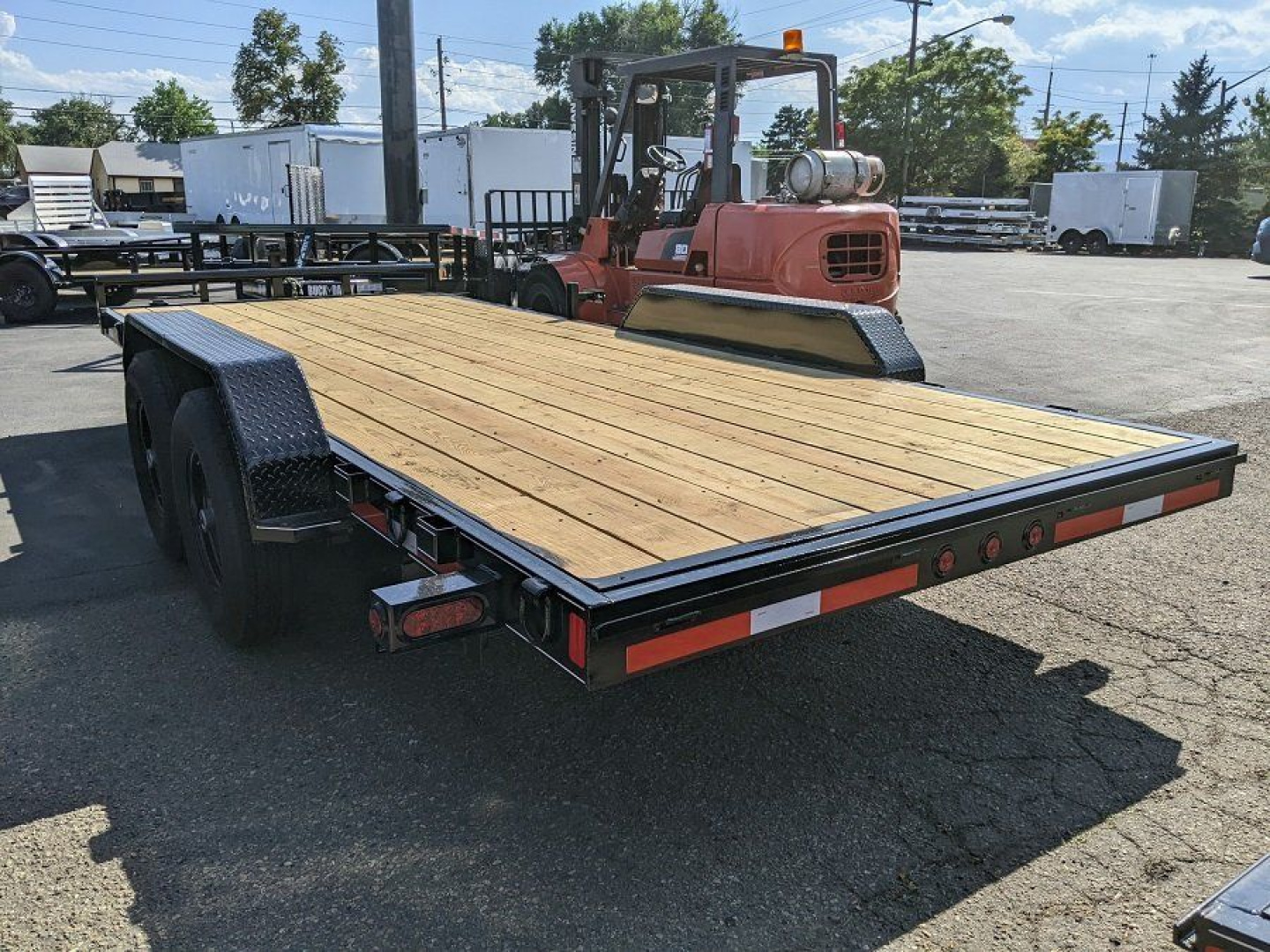 New 2026 Buck Dandy 7BCH818 Utility Trailer