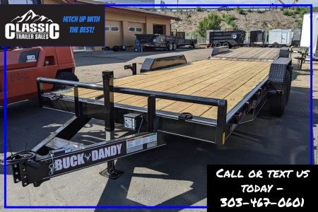 New 2026 Buck Dandy 7BCH818 Utility Trailer