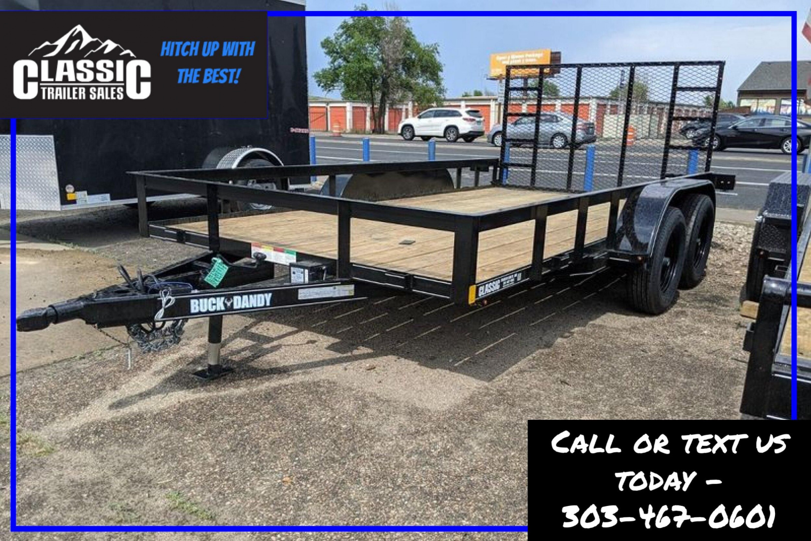 New 2026 Buck Dandy BBU814 Utility Trailer