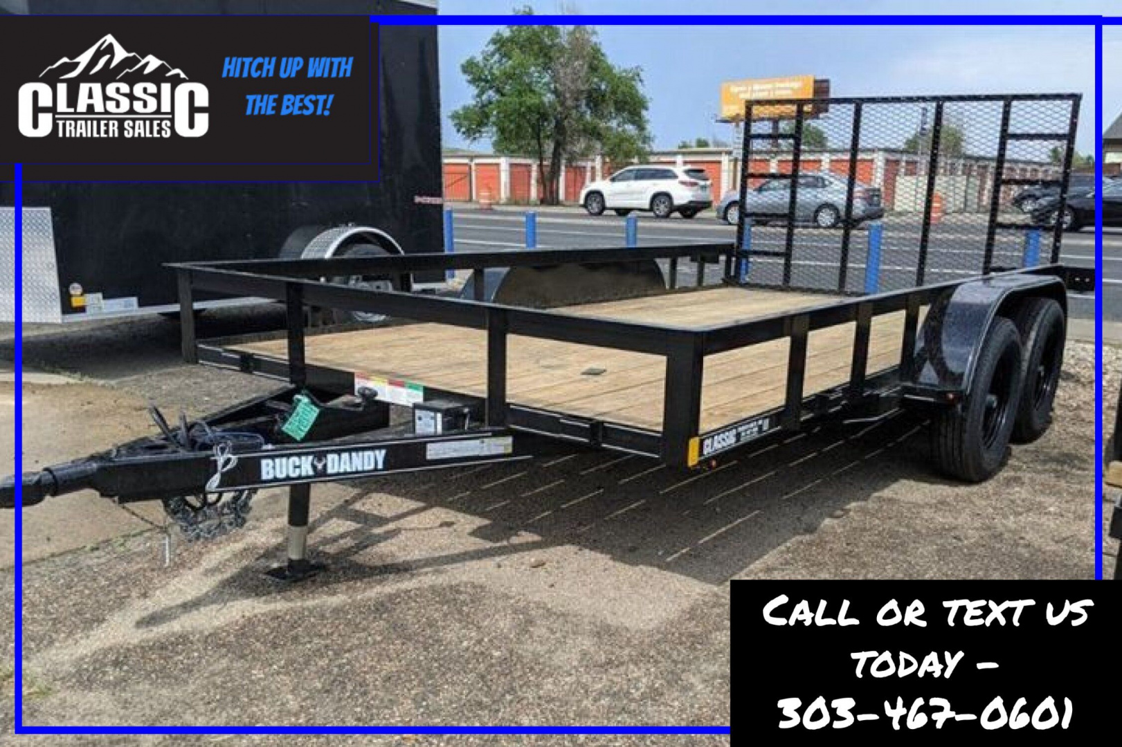 New 2026 Buck Dandy BBU814 Utility Trailer