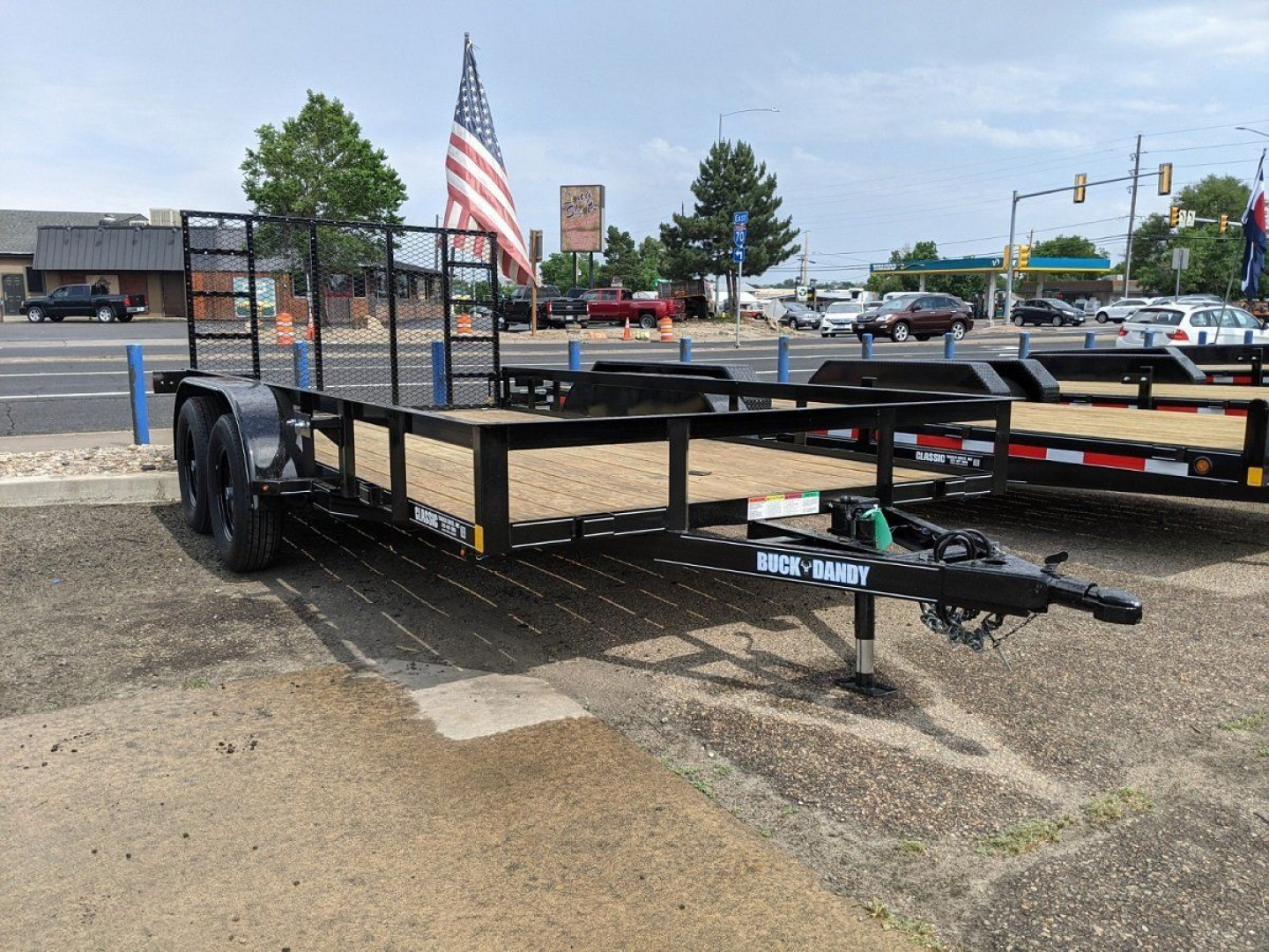 New 2026 Buck Dandy BBU814 Utility Trailer