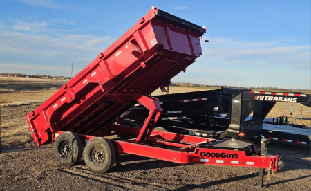 New 2026 Good Guys Trailers 83" x 14' Low-Profile Dump Trailer
