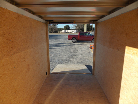 New 2026 E-Z Hauler ALC EZEC6X12SA-XLT-P+6 BLACK Cargo / Enclosed Trailer