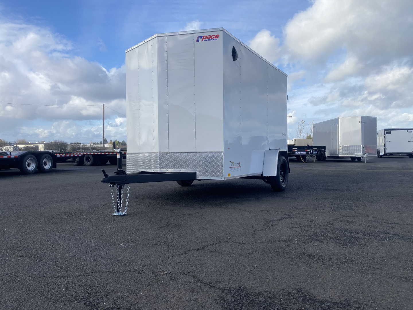 New 2026 Pace American 6x10 Enclosed Outback DLX 3K GVWR