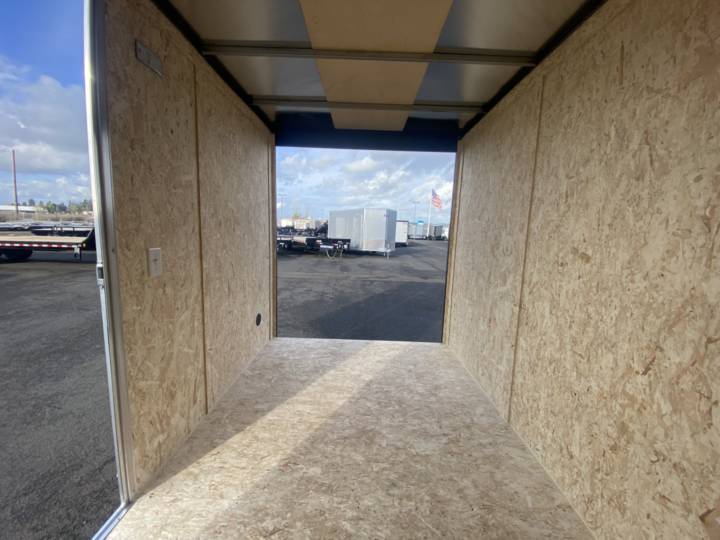 New 2026 Pace American 6x10 Enclosed Outback DLX 3K GVWR