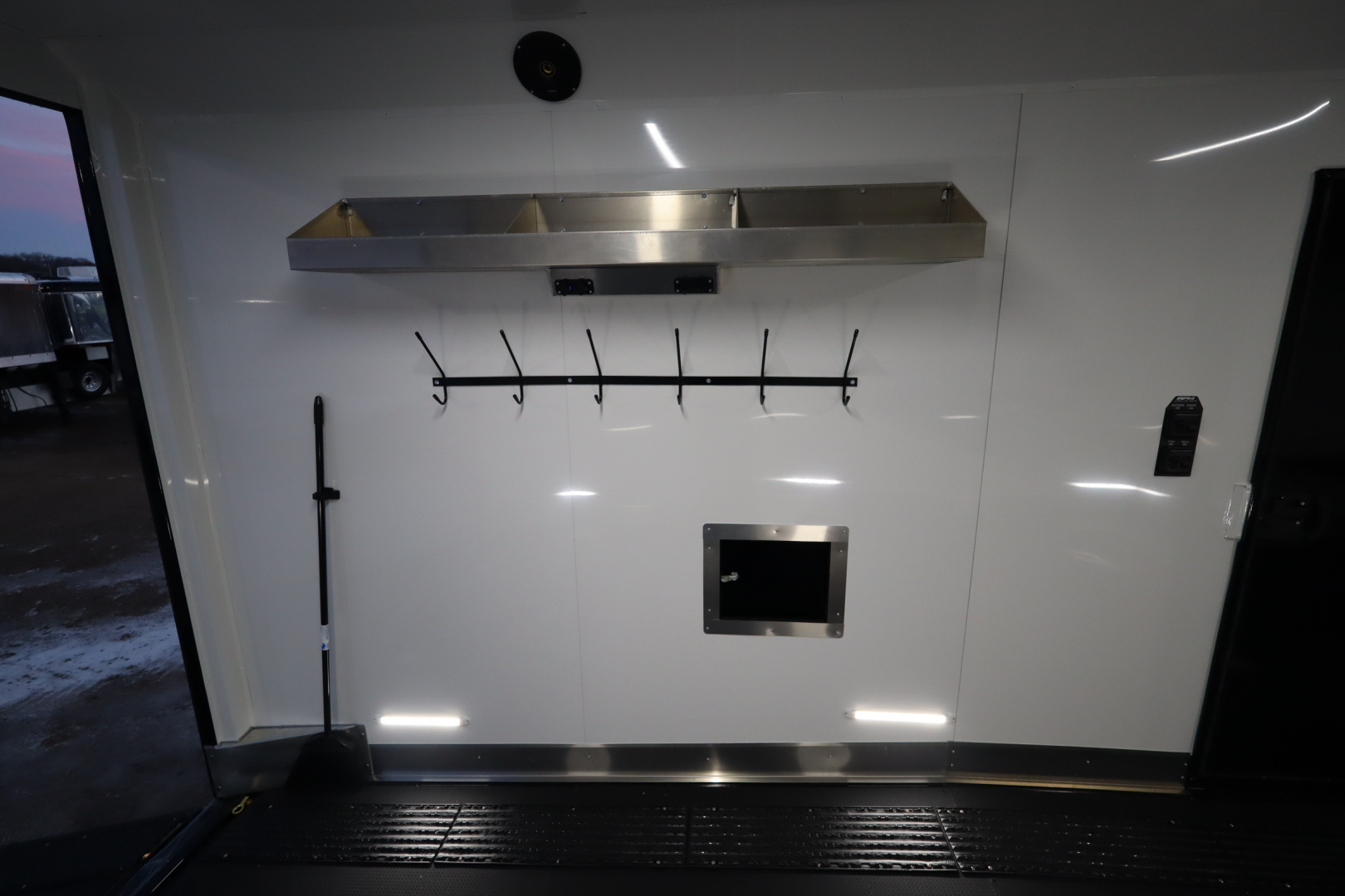 New 2026 Trails West 28' RPM GN Snowmobile Trailer