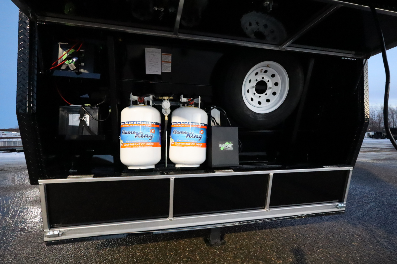 New 2026 Trails West 28' RPM GN Snowmobile Trailer