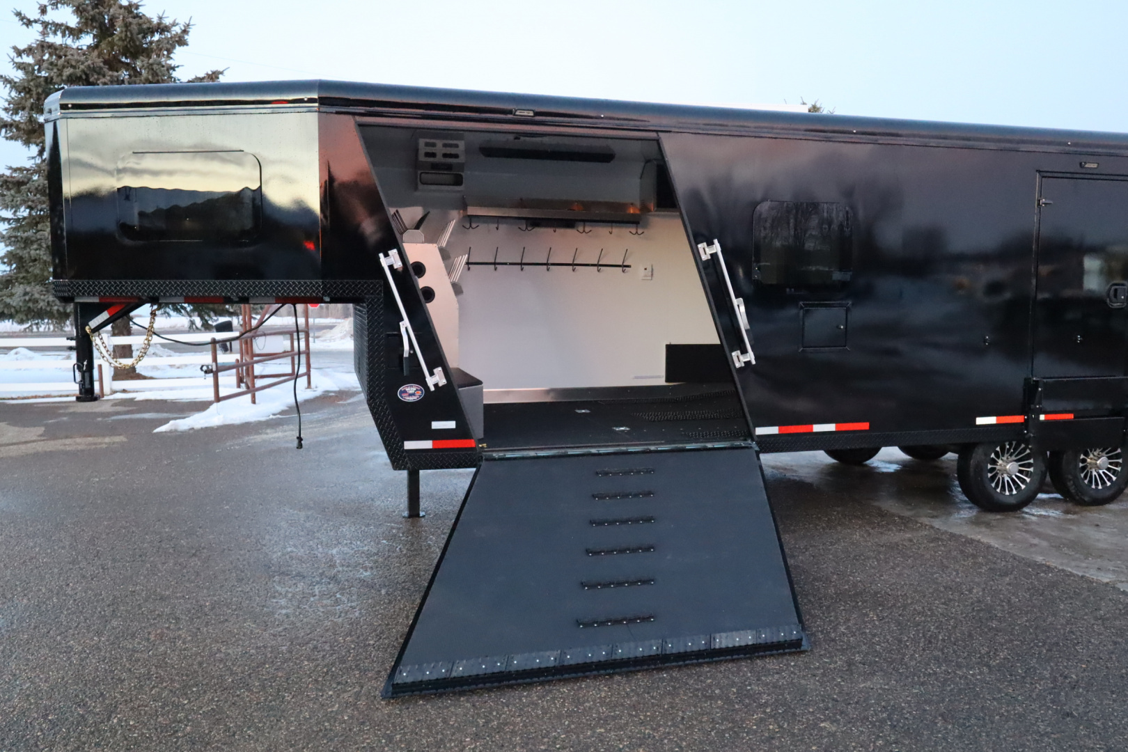 New 2026 Trails West 28' RPM GN Snowmobile Trailer