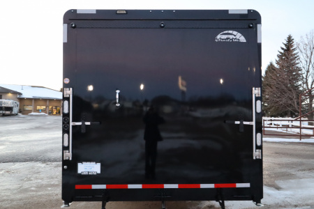 New 2026 Trails West 28' RPM GN Snowmobile Trailer