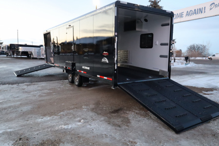 New 2026 Trails West 28' RPM GN Snowmobile Trailer