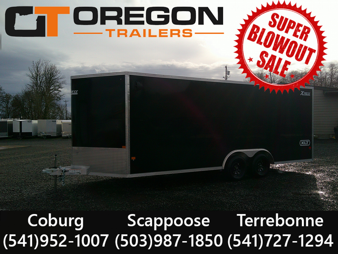 New 2026 ALCOM 8.5x20 7K Cargo / Enclosed Trailer