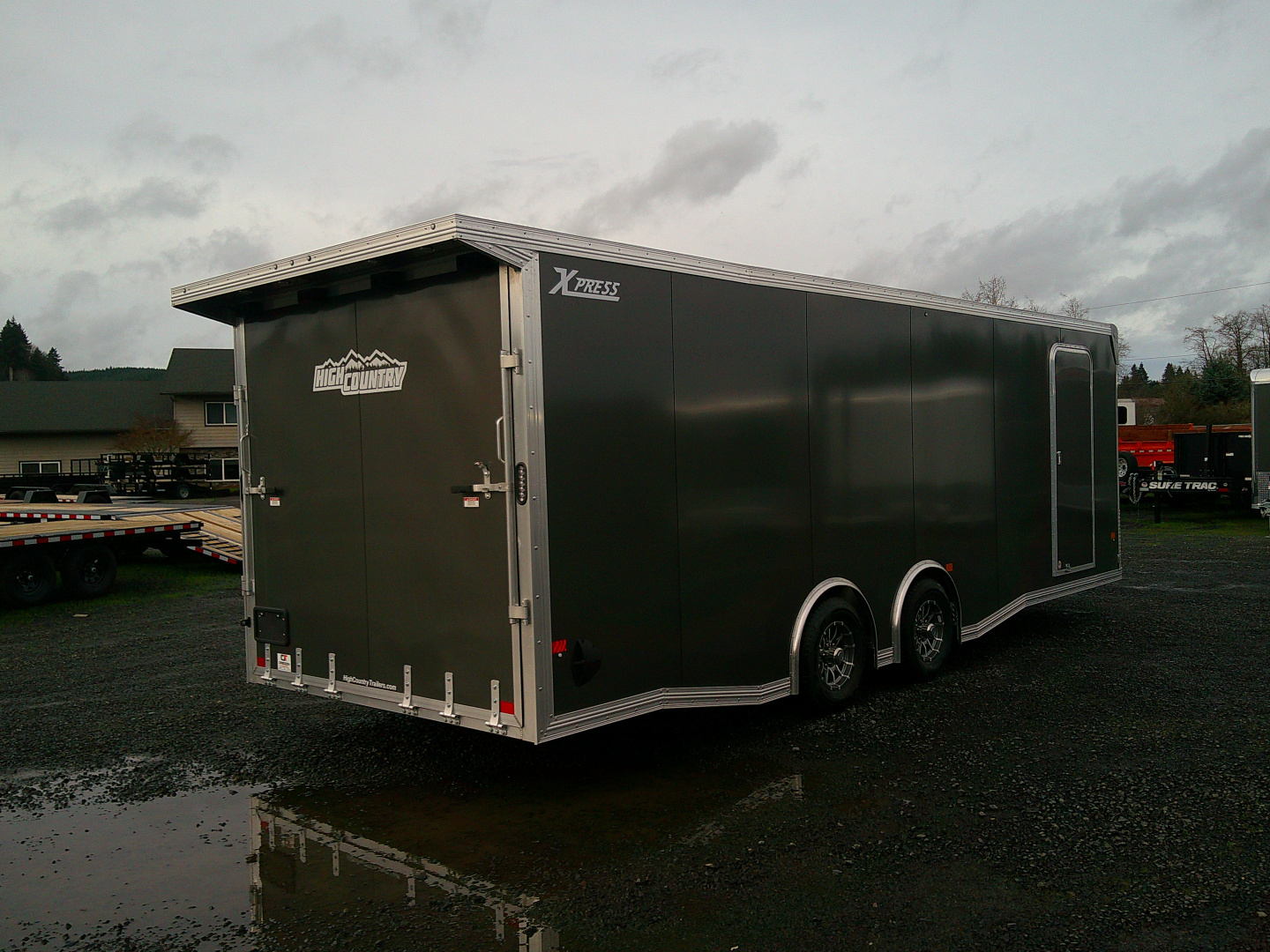 New 2026 ALCOM 8.5x24 10K Aluminum Car Hauler