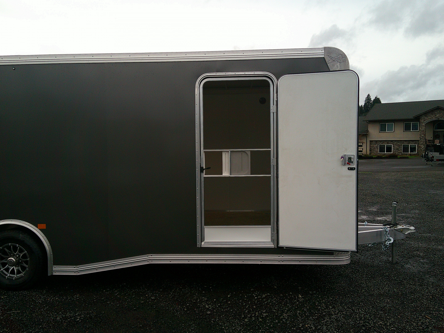 New 2026 ALCOM 8.5x24 10K Aluminum Car Hauler